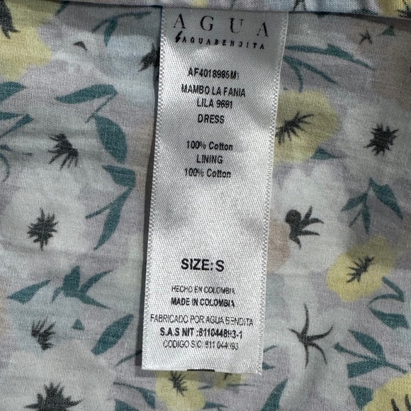 BNWT Agua by Agua Bendita Mambo La Finia Midi Dress - Picture 8 of 10